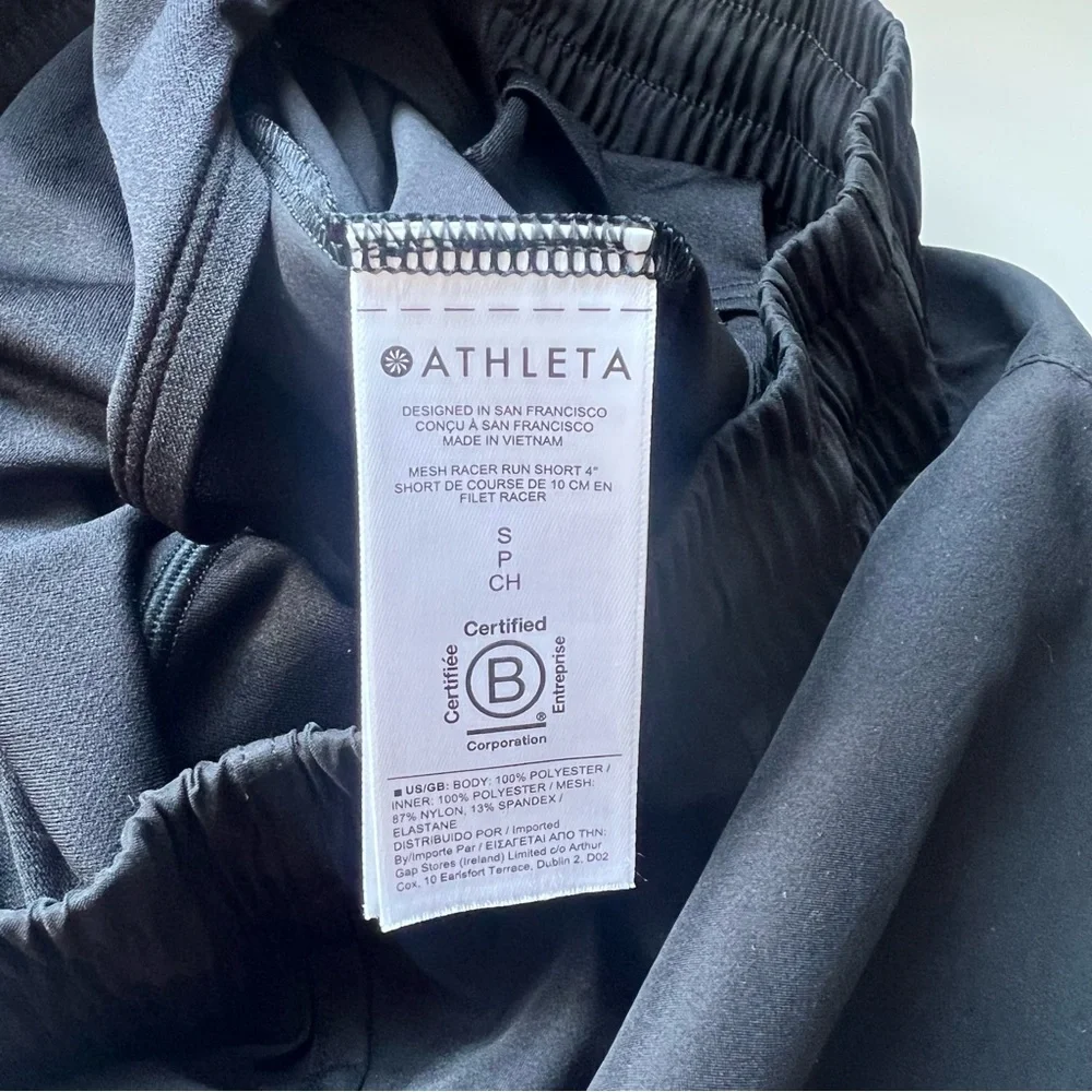 ATHLETA MESH RACER RUN 4” SHORTS - Picture 12 of 12